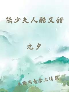 陆少夫人酷又甜